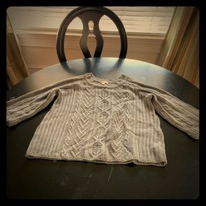 Gray Coldwater Creek Sweater